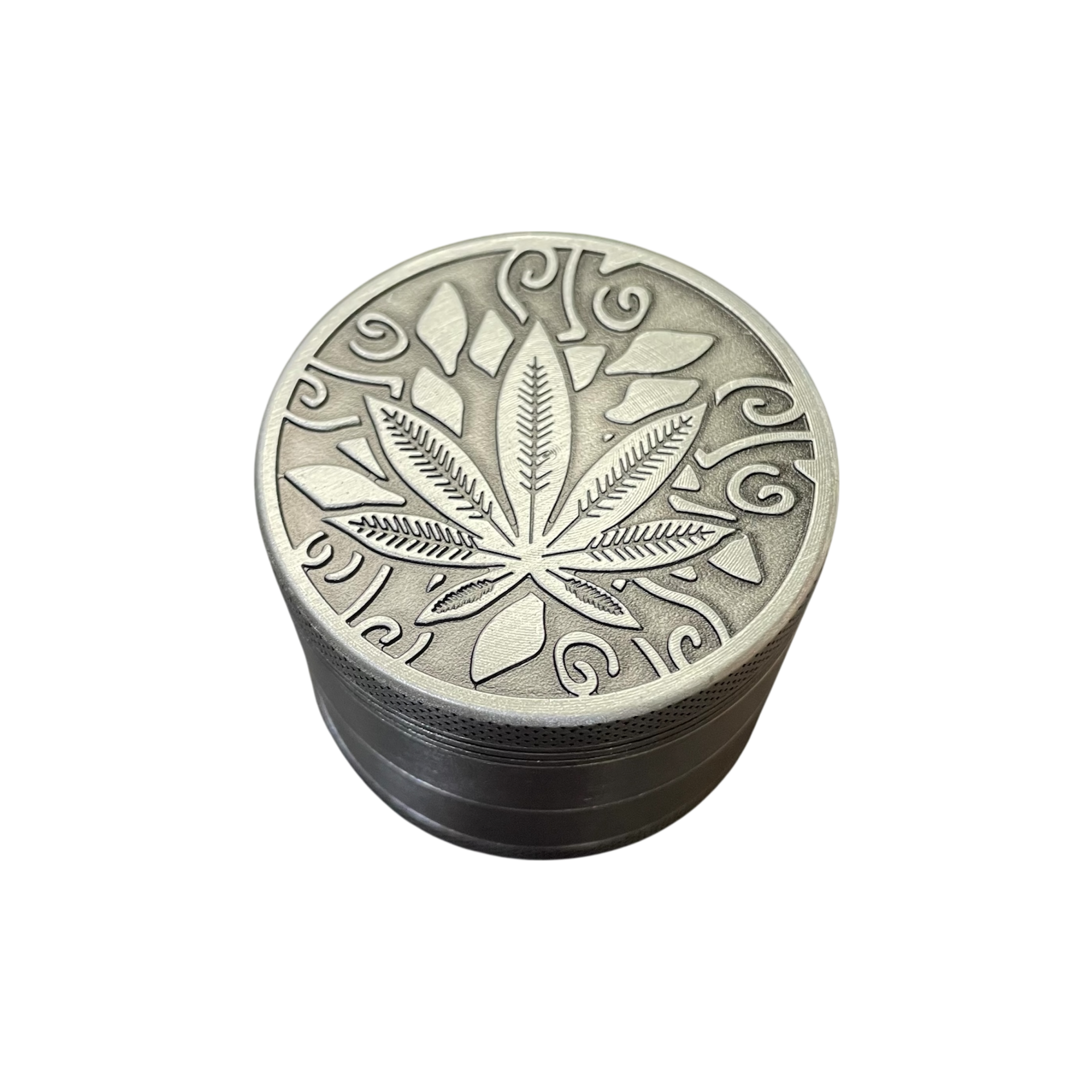 AL Tuff Shredder 50mm Leaf 4pc Grinder / Silver